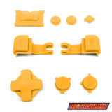 GameBoy Advance SP: Knöpfe Yellow - Ersatzteile von Retrohahn für Gameboy Modding