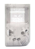 GameBoy Classic: Gehäuse Glittery Style (By Retro Modding) Clear Glittery Gray - Ersatzteile von Retrohahn für Gameboy Modding