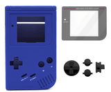 GameBoy Classic: Gehäuse (High Quality China Version) Blue - Ersatzteile von Retrohahn für Gameboy Modding