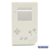 GameBoy Classic: Gehäuse (High Quality China Version) Glow In The Dark - Clear Light Teal - Ersatzteile von Retrohahn für Gameboy Modding