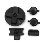 GameBoy Classic: Knöpfe (By Retro Modding) Black - Ersatzteile von Retrohahn für Gameboy Modding