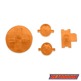 GameBoy Classic: Knöpfe Clear Orange - Ersatzteile von Retrohahn für Gameboy Modding
