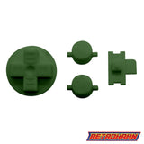 GameBoy Classic: Knöpfe Dark Green - Ersatzteile von Retrohahn für Gameboy Modding