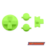 GameBoy Classic: Knöpfe Light Green - Ersatzteile von Retrohahn für Gameboy Modding