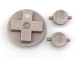GameBoy Classic: Knöpfe NES Style (By Retro Modding) GameBoy - Light Gray - Ersatzteile von Retrohahn für Gameboy Modding