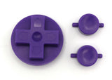GameBoy Classic: Knöpfe NES Style (By Retro Modding) Super Nintendo - Purple - Ersatzteile von Retrohahn für Gameboy Modding