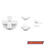 GameBoy Classic: Knöpfe White - Ersatzteile von Retrohahn für Gameboy Modding