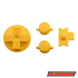 GameBoy Classic: Knöpfe Yellow - Ersatzteile von Retrohahn für Gameboy Modding