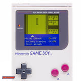 GameBoy Classic: Q5 OSD Laminated Display Kit White - Ersatzteile von Retrohahn für Gameboy Modding