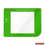 GameBoy Classic: Scheibe Green (Plastic) - Ersatzteile von Retrohahn für Gameboy Modding