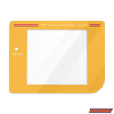 GameBoy Classic: Scheibe Light Orange (Plastic) - Ersatzteile von Retrohahn für Gameboy Modding