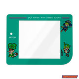 GameBoy Classic: Scheibe The Legend Of Zelda (Plastic) - Ersatzteile von Retrohahn für Gameboy Modding