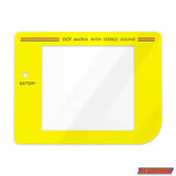 GameBoy Classic: Scheibe Yellow (Plastic) - Ersatzteile von Retrohahn für Gameboy Modding