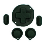 GameBoy Classic: Silikonknöpfe Einfarbig (By Retrohahn) Dark Green - Ersatzteile von Retrohahn für Gameboy Modding