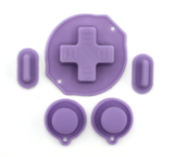 GameBoy Classic: Silikonknöpfe Einfarbig (By Retrohahn) Lavender - Ersatzteile von Retrohahn für Gameboy Modding