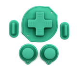 GameBoy Classic: Silikonknöpfe Einfarbig (By Retrohahn) Pastel Turquoise - Ersatzteile von Retrohahn für Gameboy Modding