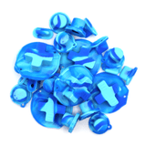 GameBoy Classic: Silikonknöpfe Zweifarbig (By Retrohahn) Pastel Blue / Blue - Ersatzteile von Retrohahn für Gameboy Modding