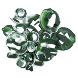 GameBoy Classic: Silikonknöpfe Zweifarbig (By Retrohahn) White / Dark Green - Ersatzteile von Retrohahn für Gameboy Modding