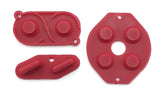 GameBoy Classic: Silikonpads (By Retrohahn) Wine Red - Ersatzteile von Retrohahn für Gameboy Modding