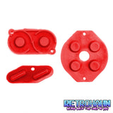 GameBoy Classic: Silikonpads Red - Ersatzteile von Retrohahn für Gameboy Modding