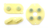 GameBoy Classic: Silikonpads Transparent (By Retrohahn) Clear Pastel Yellow - Ersatzteile von Retrohahn für Gameboy Modding