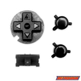 GameBoy Pocket: Knöpfe Black - Ersatzteile von Retrohahn für Gameboy Modding