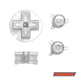 GameBoy Pocket: Knöpfe Clear - Ersatzteile von Retrohahn für Gameboy Modding