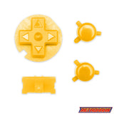GameBoy Pocket: Knöpfe Yellow - Ersatzteile von Retrohahn für Gameboy Modding