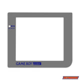 GameBoy Pocket: Scheibe Grey (Plastic) - Ersatzteile von Retrohahn für Gameboy Modding